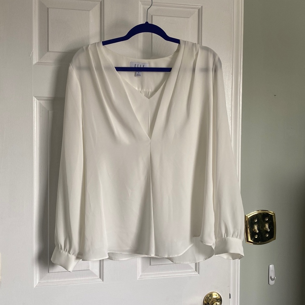 white dress top